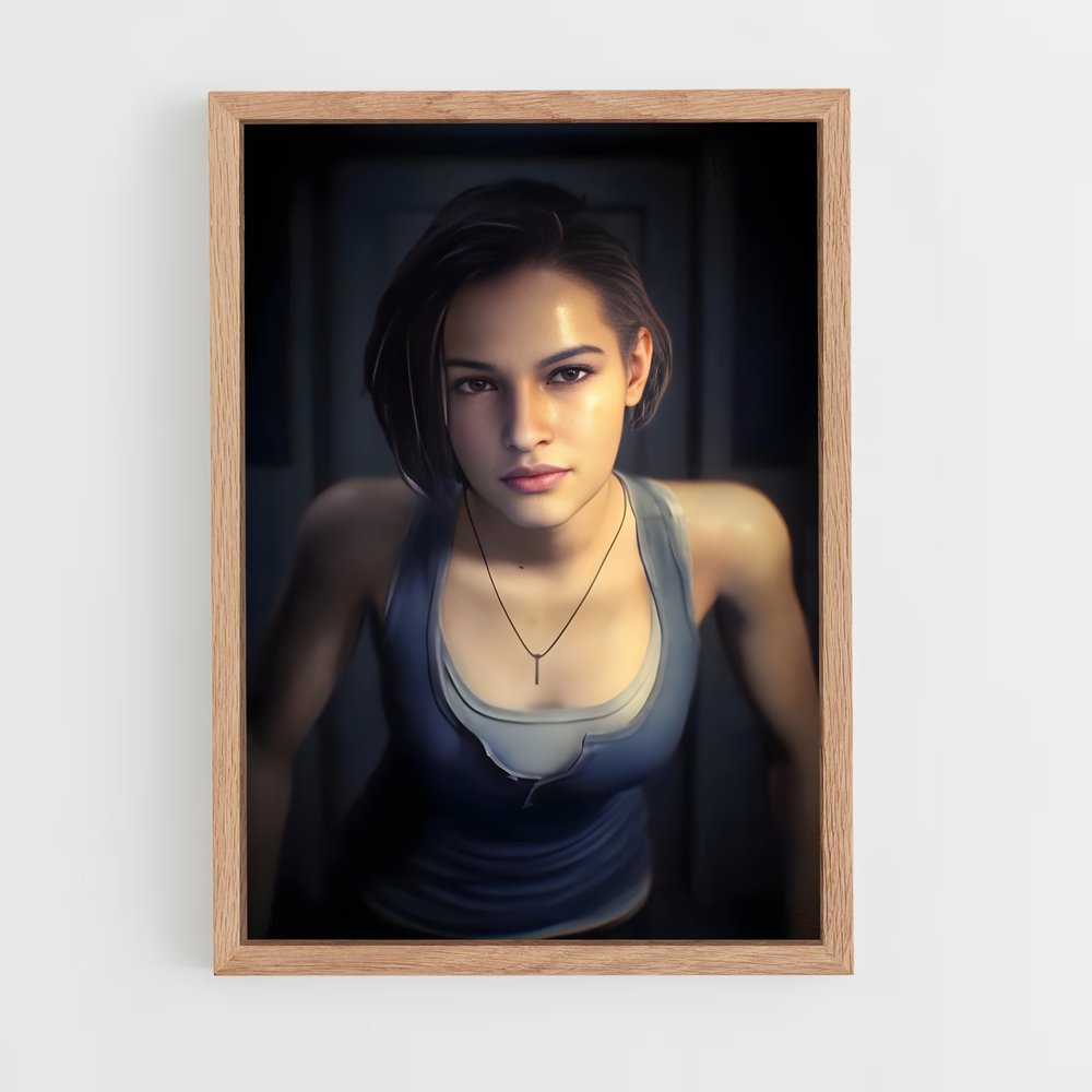 Poster Jill's Stance – affiche Resident Evil (vue 4)